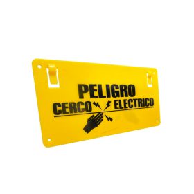 LETRERO PARA CERCO ELÉCTRICO