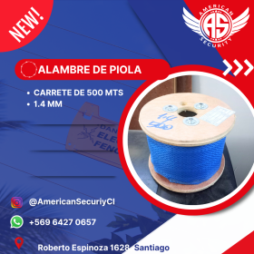 ALAMBRE DE PIOLA 500 MTS 1.4MM
