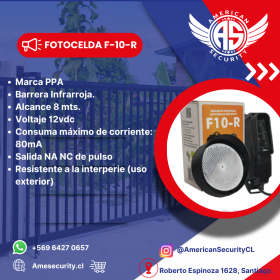 FOTOCELDA F10-R PPA