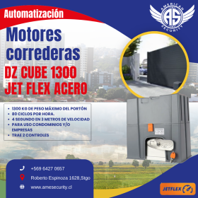 MOTOR PPA DZ CUBE 1300 JET FLEX ACERO
