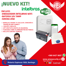 KIT INTELBRAS WIFI BRONCE
