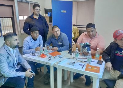 Curso de capacitación motores de corredera PPA - Interacción participantes.