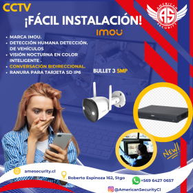 CÁMARA BULLET 3E (5M) IMOU
