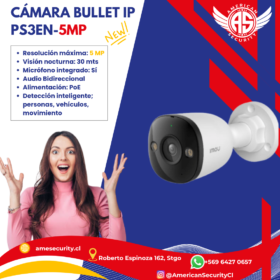 CÁMARA BULLET IP PS3EN-5MP