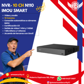 NVR- 10 CH N110 IMOU SMART