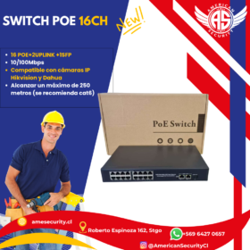 SWITCH POE 16CH