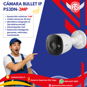 CÁMARA BULLET IP PS3DN-3MP IMOU