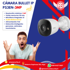 CÁMARA BULLET IP PS3EN-3MP