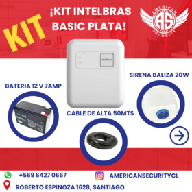 KIT INTELBRAS BASIC PLATA