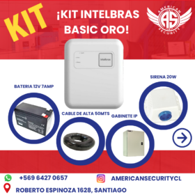 KIT INTELBRAS BASIC ORO