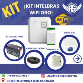 KIT INTELBRAS WIFI ORO